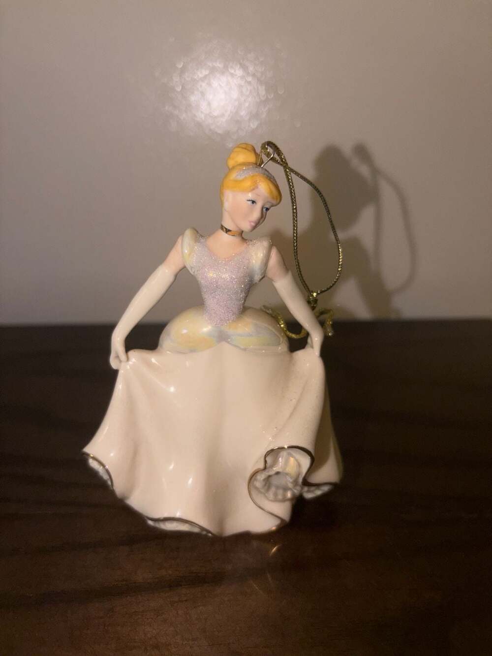 Lenox Disney Cinderella Figurine Ornament 5""